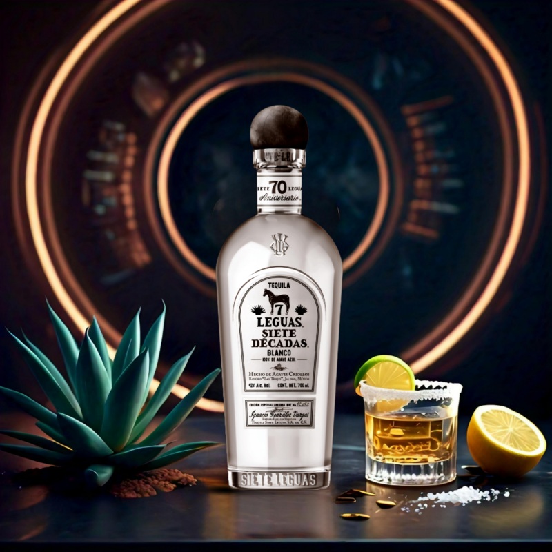 7 Leguas Siete Decadas Blanco Special Edition Tequila 700ml