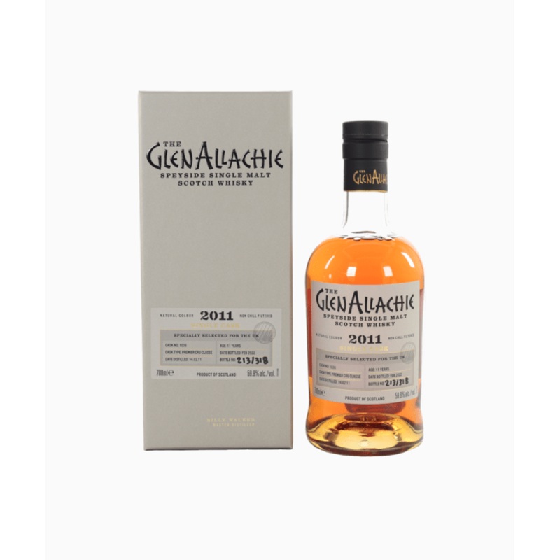 GlenAllachie – 11 Year Old (2011) Single Cask #1036 (Premier Cru Classe)