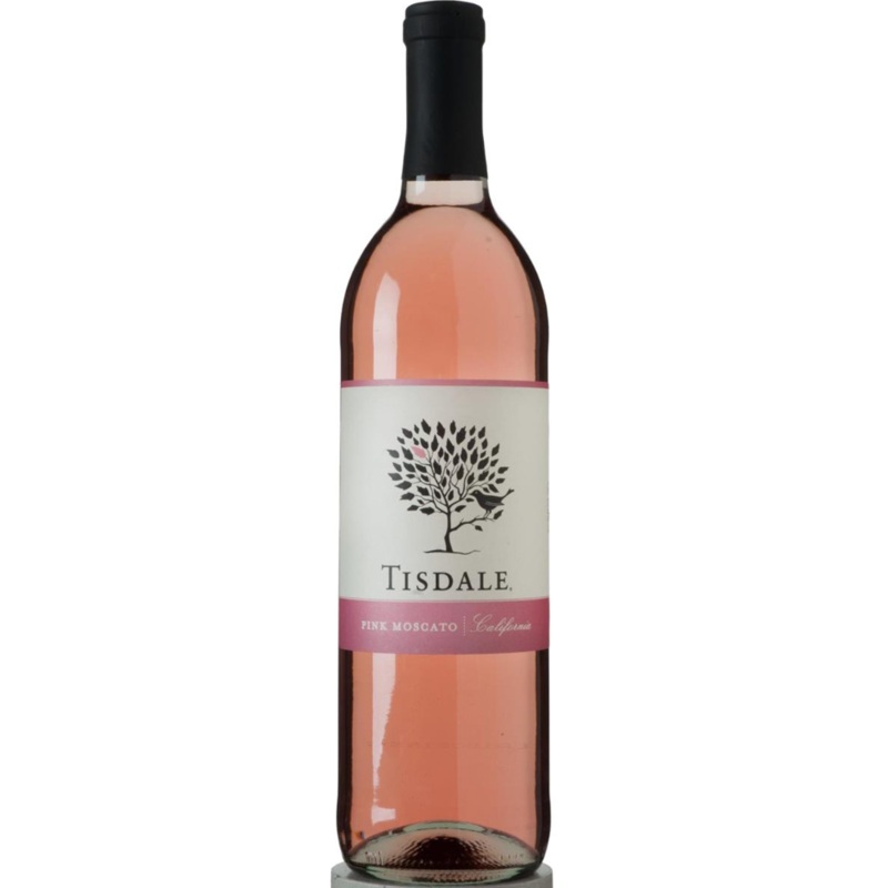 Tisdale Pink Moscato 750ml Bottle