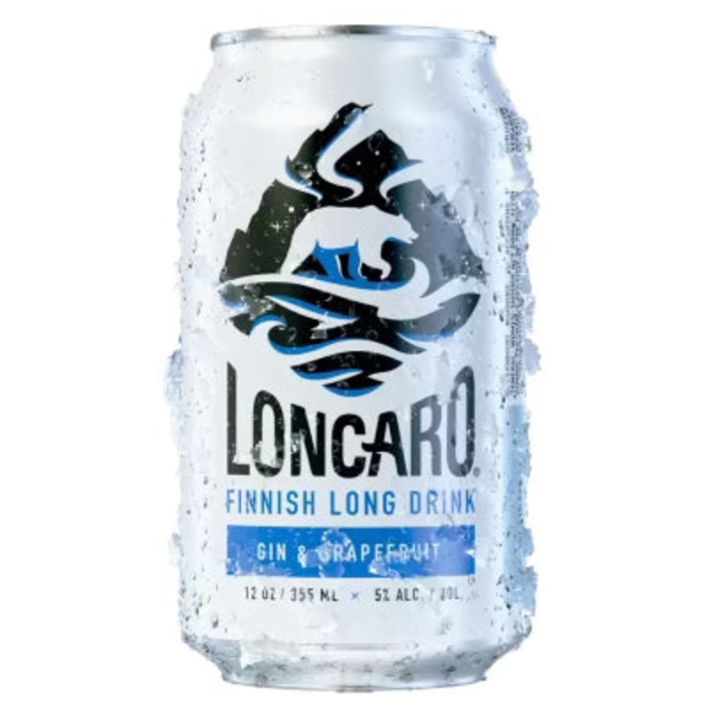Loncaro Finnish Long Drink, Finland (6pk 12oz Cans)