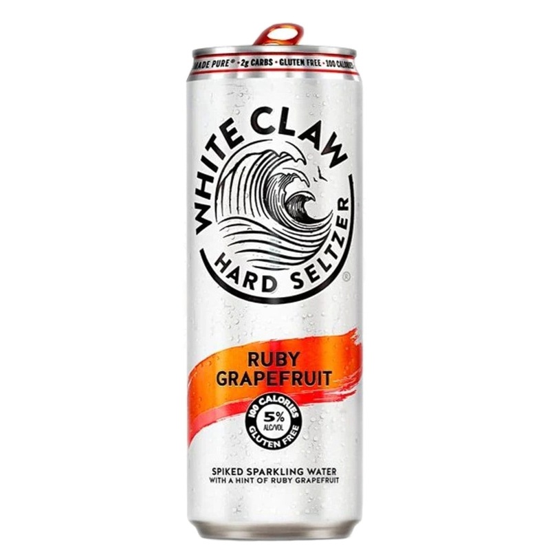 White Claw Hard Seltzer Ruby Grapefruit 6 Pk