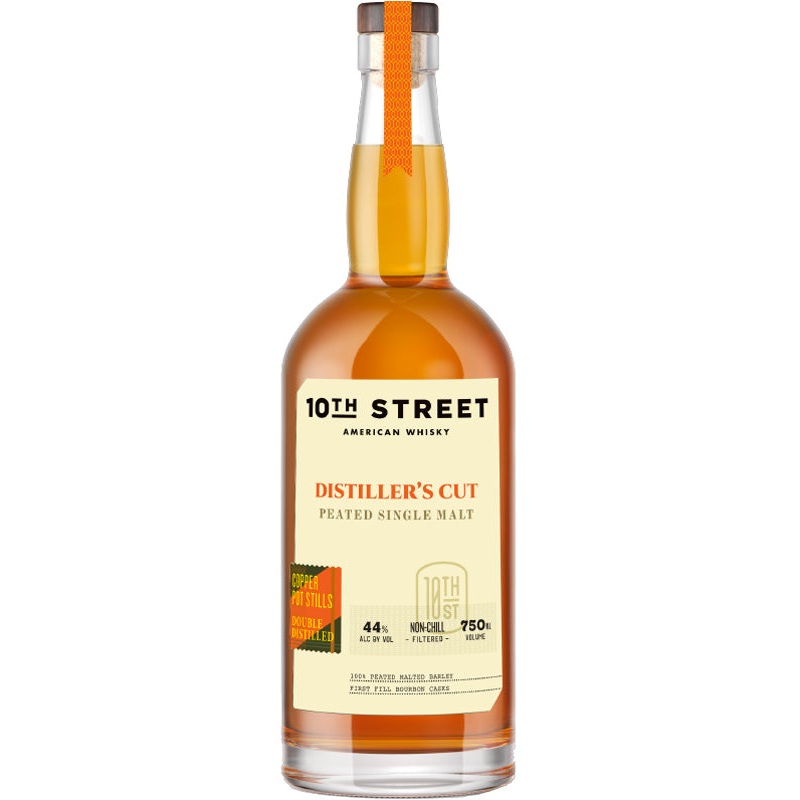 10th Street ‘Distiller’s Cut’ Peated Single Malt American Whiskey