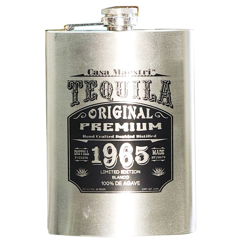 Casa Maestri Blanco Limited Edition Tequila Flask – 200ml