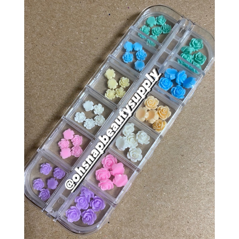 Color 3D Flowers (12grids)