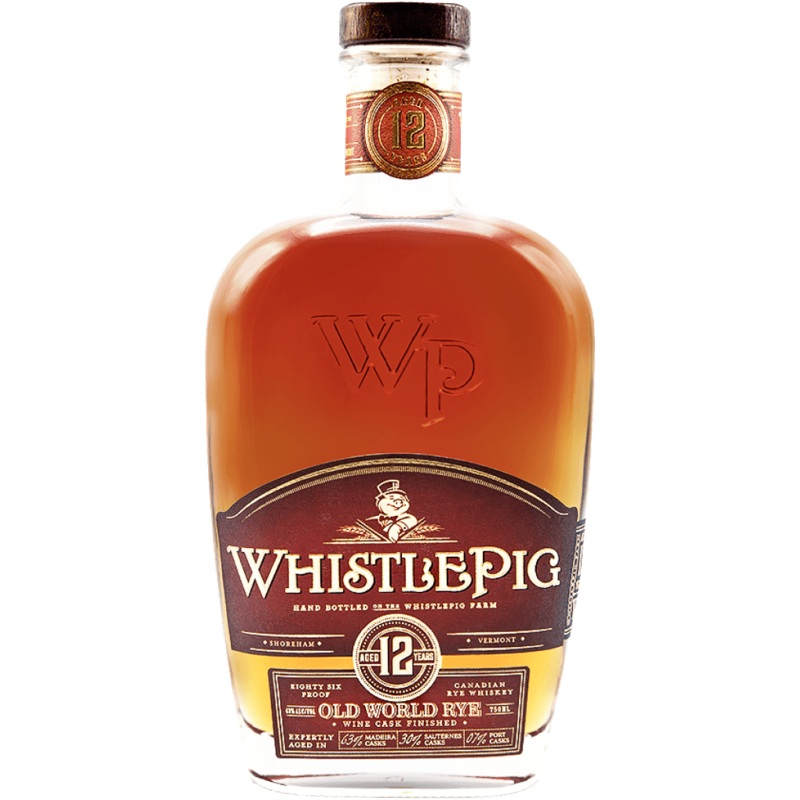 WhistlePig Old World 12 Year Old Rye Whiskey