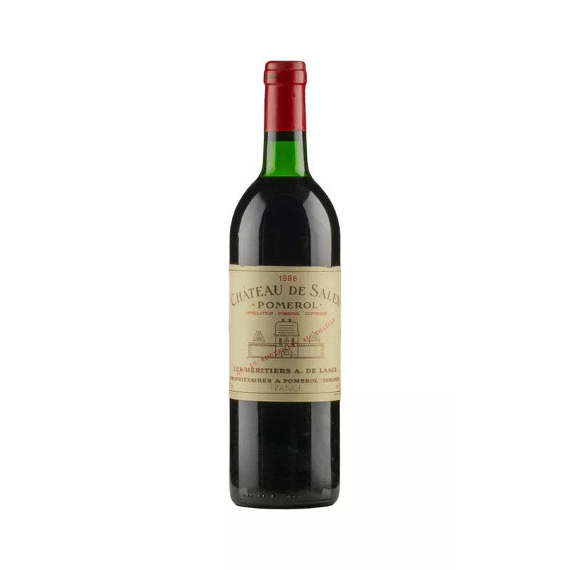 1986 | Chateau de Sales | Pomerol