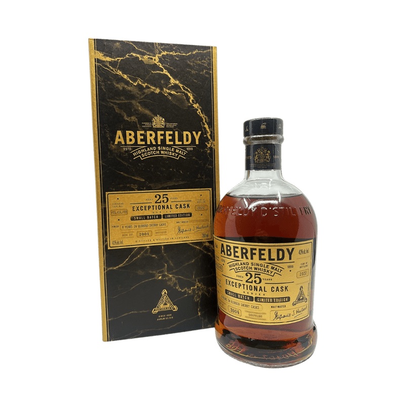 Aberfeldy 25 Year Exceptional Cask Single Malt Scotch Whisky