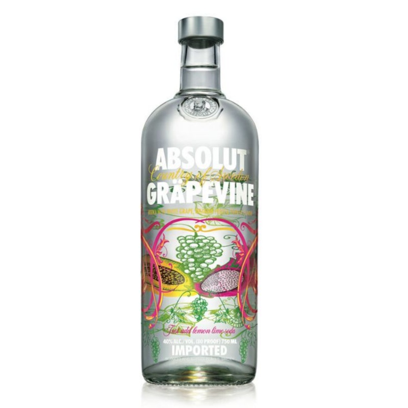 Absolut Grapevine Vodka – 1L