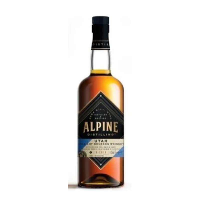 Alpine Distilling Utah Straight Bourbon Whiskey
