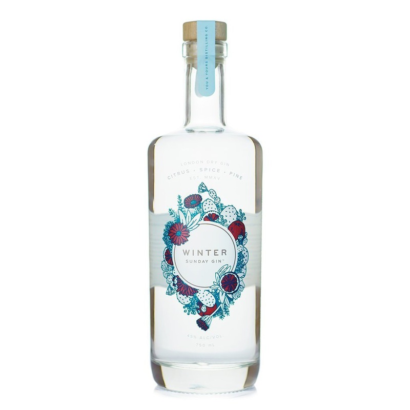 You & Yours London Dry Sunday Gin 750ml