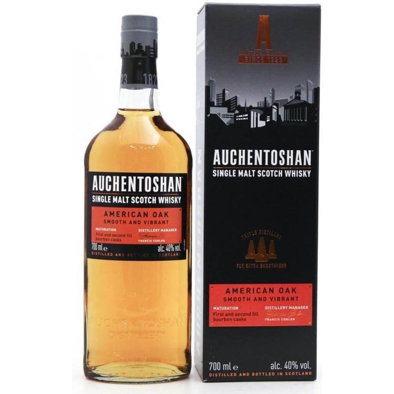 Auchentoshan American Oak Single Malt Scotch Whisky – 70cl 40%