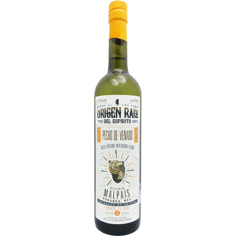 Origen Raiz Pecho de Venado Mezcal 750ml