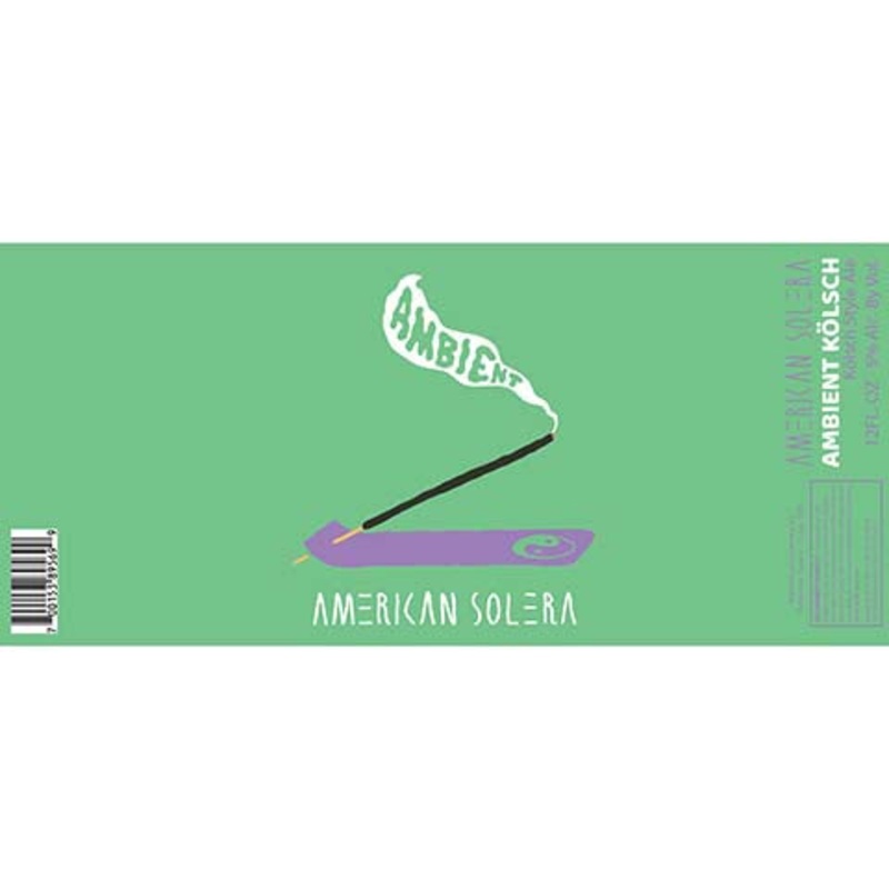 American Solera Ambient Kolsch Ale