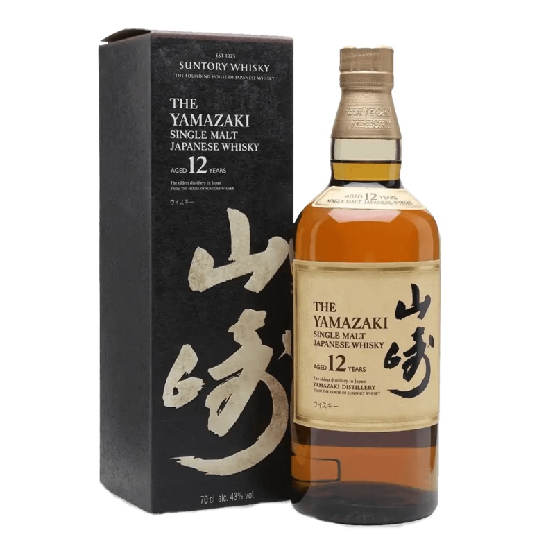 Yamazaki Single Malt Japanese Whiskey – 12 Years 750ml