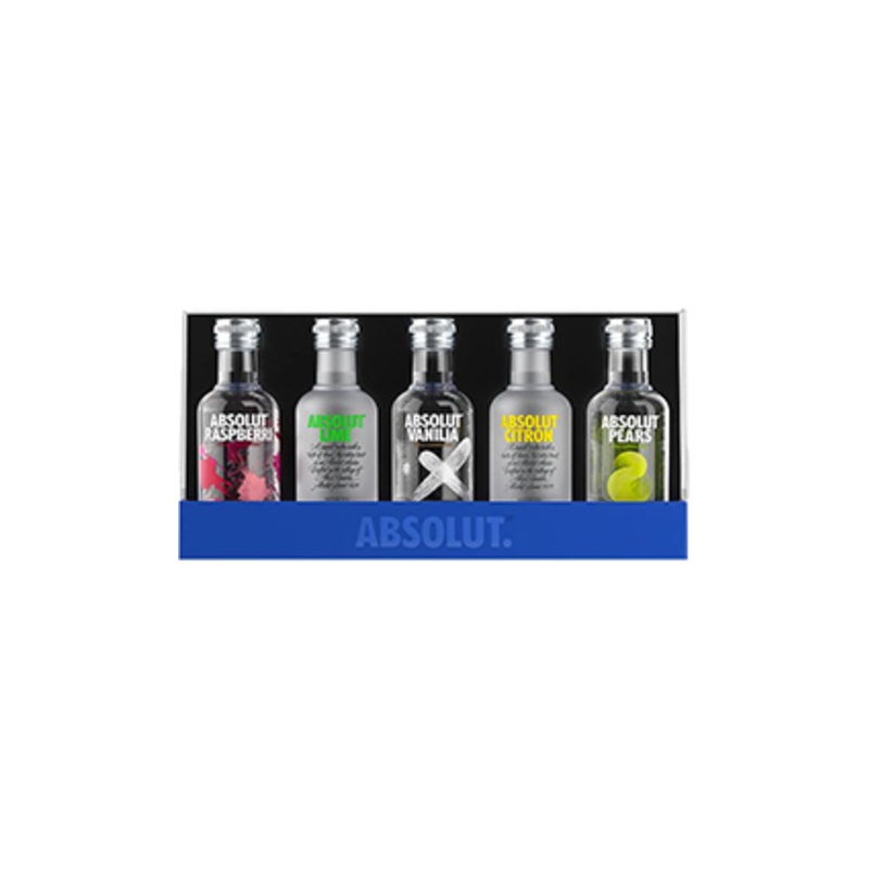 Absolut Vodka miniature 5 pack