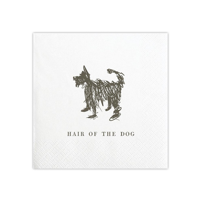 “Hair of the Dog” Cocktail Napkins