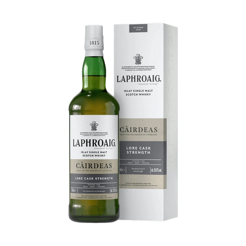 Laphroaig Single Malt Scotch Lore Cask Strength Cairdeas 119.2