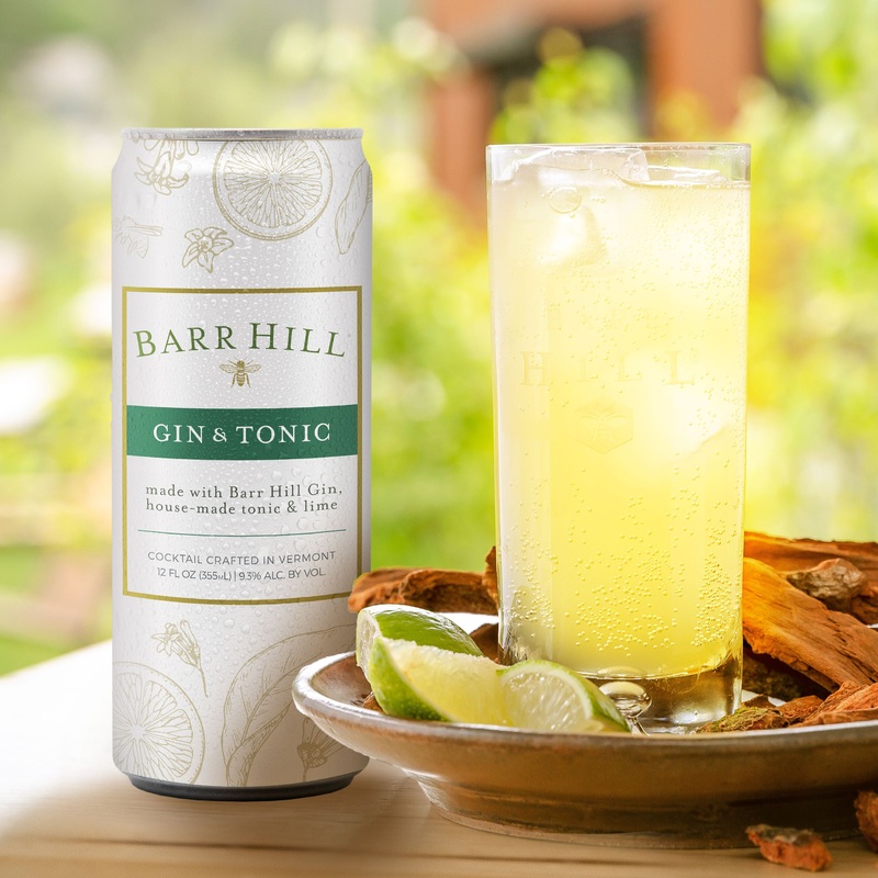 Barr Hill Gin & Tonic 4-Packs