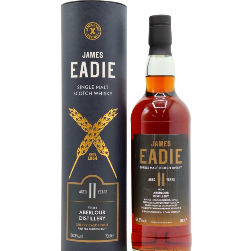 Aberlour 11 Year Old 2012 James Eadie Single Cask #367507 Single Malt Scotch Whisky | 700ML