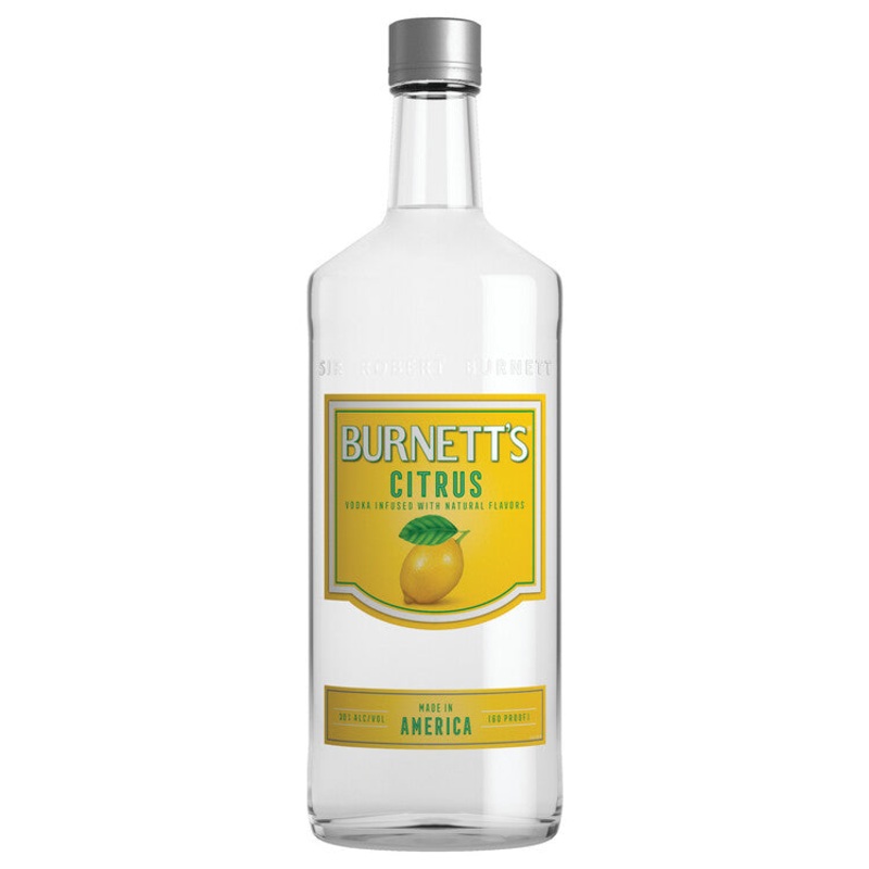 BURNETT’S CITRUS FLAVORED VODKA 60 750ML