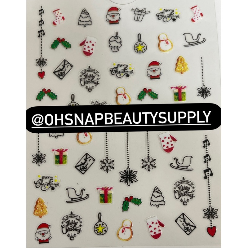 * Christmas DH 245 Sticker