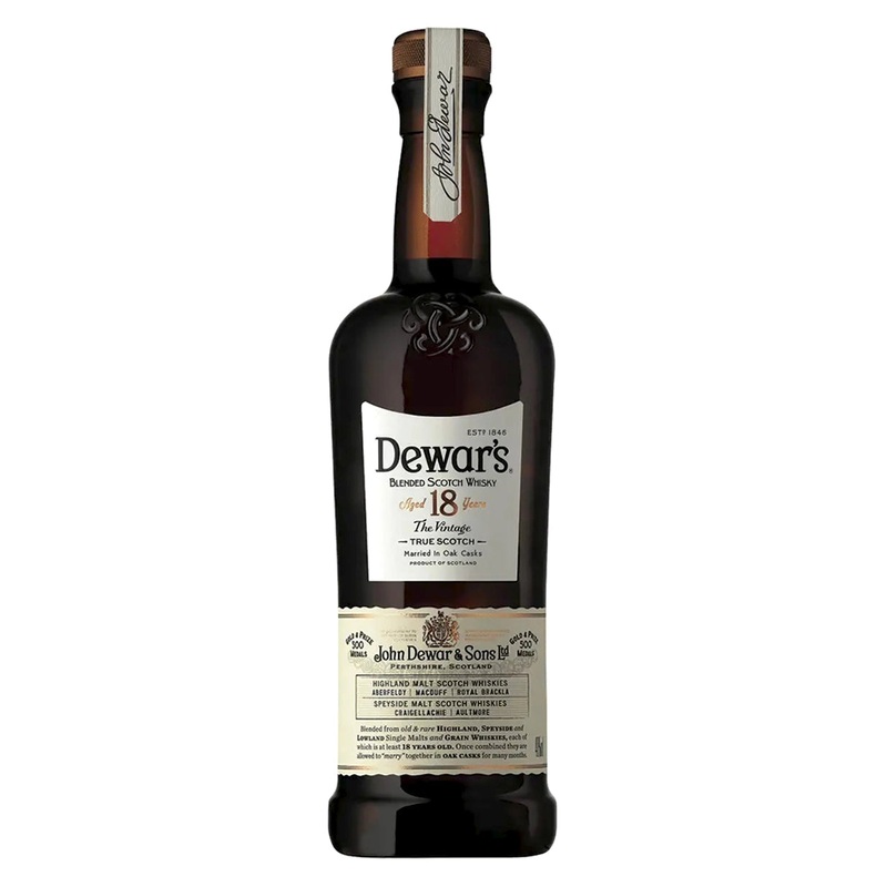 Dewar’s Aged 18 Years