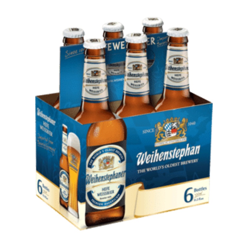 24pk-Weihenstephaner Hefeweissbier Beer, Germany (330ml)