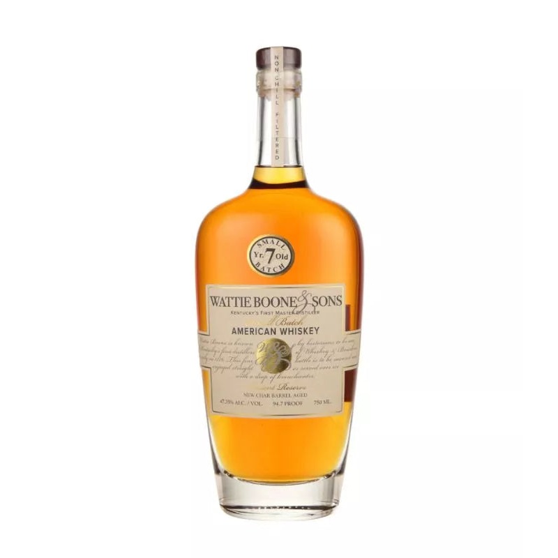 Wattie Boone & Sons 7 Year Ancient Reserve Small Batch American Whiskey 750mL