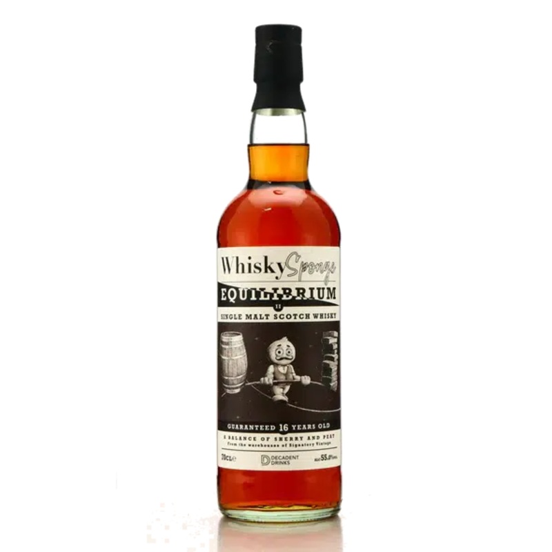 WhiskySponge Equilibrium II Edradour & Ballechin 16YO Whisky 700ml