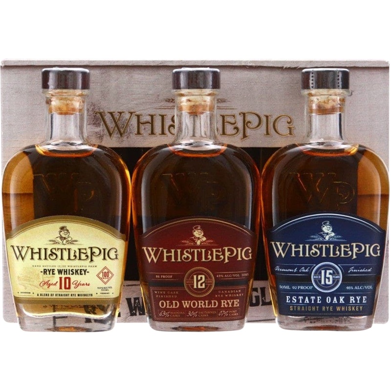 WhistlePig ‘Rye Whiskey Piglets’ Whiskey Assortment Pack (50mL)