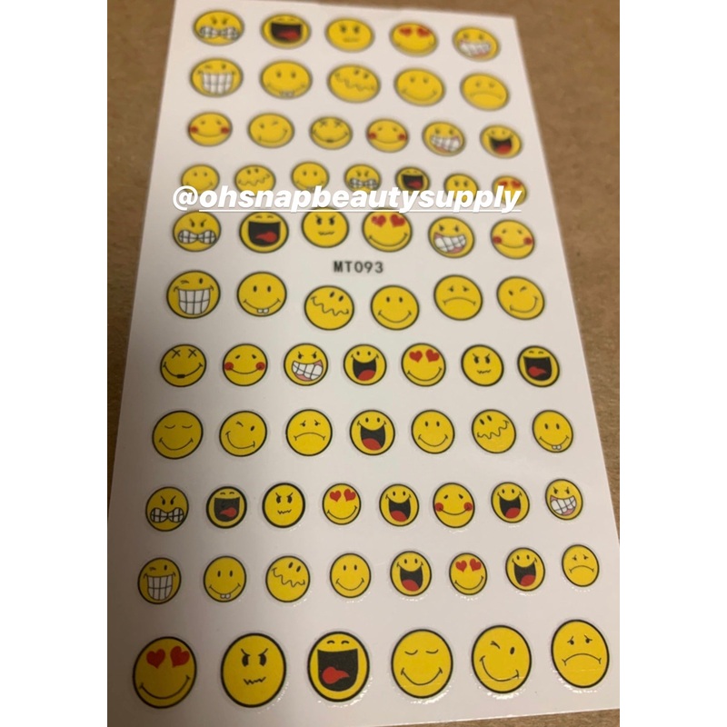Smiley Face MT093 Sticker
