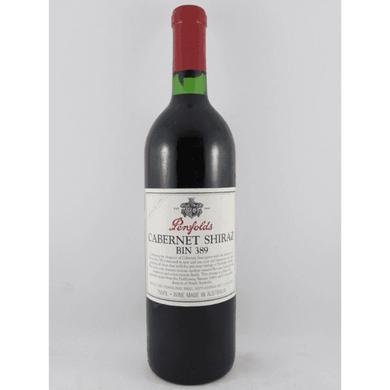 1992 Penfolds Bin 389 Cabernet Shiraz 750ml