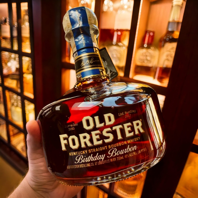 2017 Old Forester Birthday Bourbon 12 Year Old Kentucky Straight Bourbon Whiskey 750ml