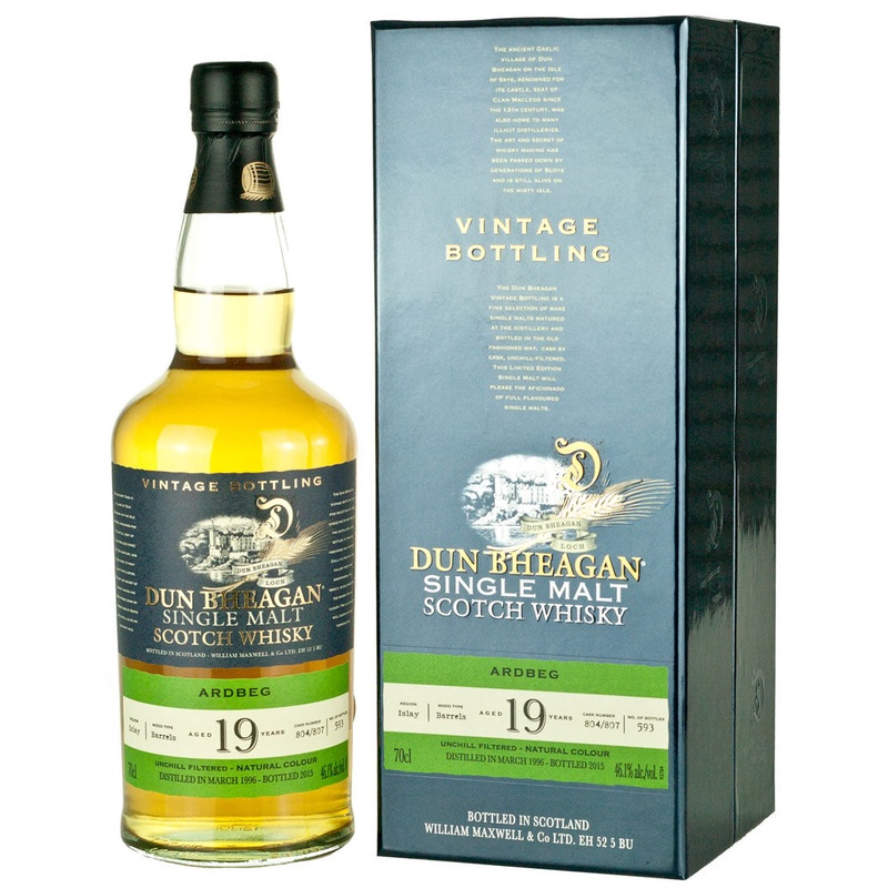Ardbeg 19 Year Old 1996 Dun Bheagan
