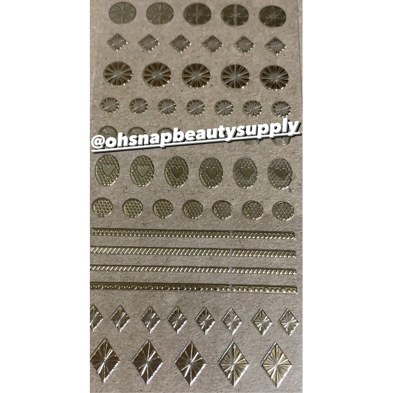 ***Gold Frame DP2011 Sticker