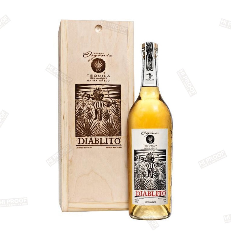 123 Organic Tequila Extra Aejo (Diablito) 750ml