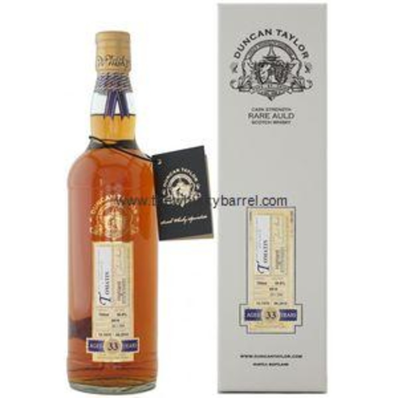 Tomatin 33 Year Old Duncan Taylor Rare Auld