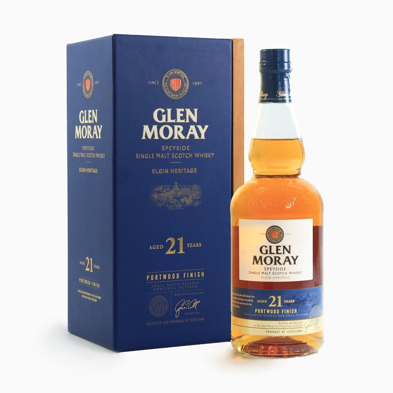 Glen Moray – 21 Year Old (Port Wood Finish)