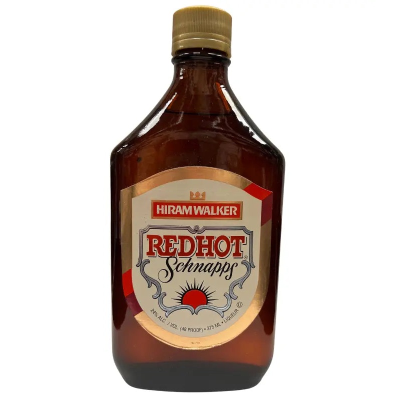 Hiram Walker Red Hot Schnapps 375mL