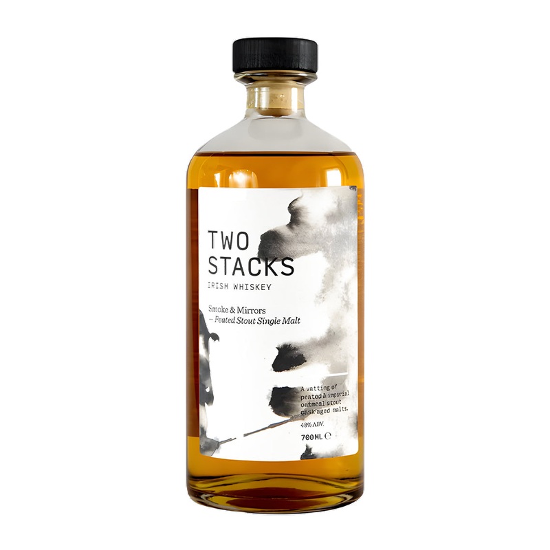 Two Stacks Smoke & Mirrors Peatedcent Stout Whisky 700ml