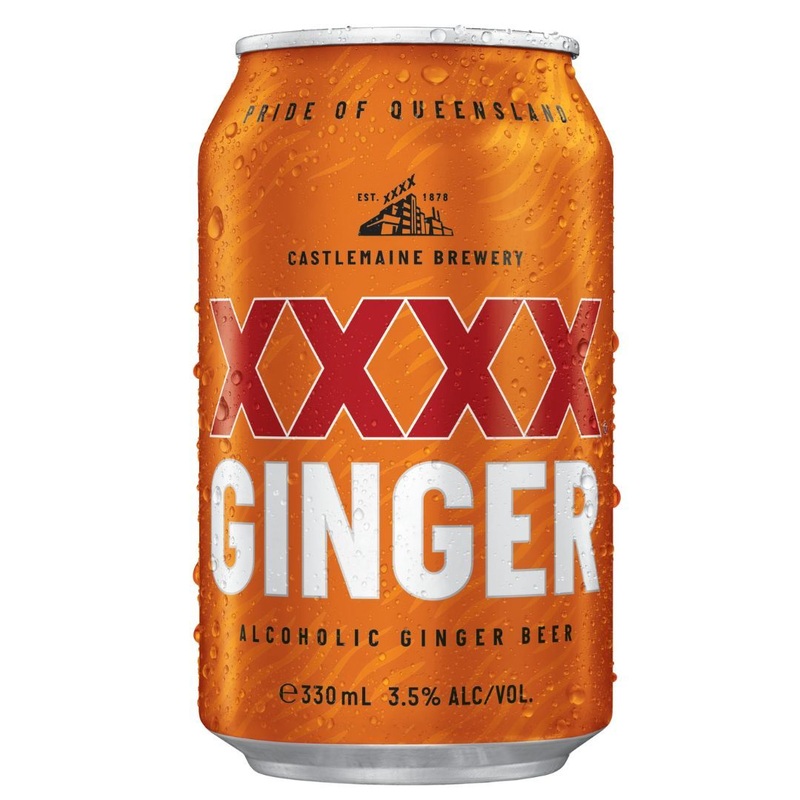 XXXX Ginger Beer Can 330ml