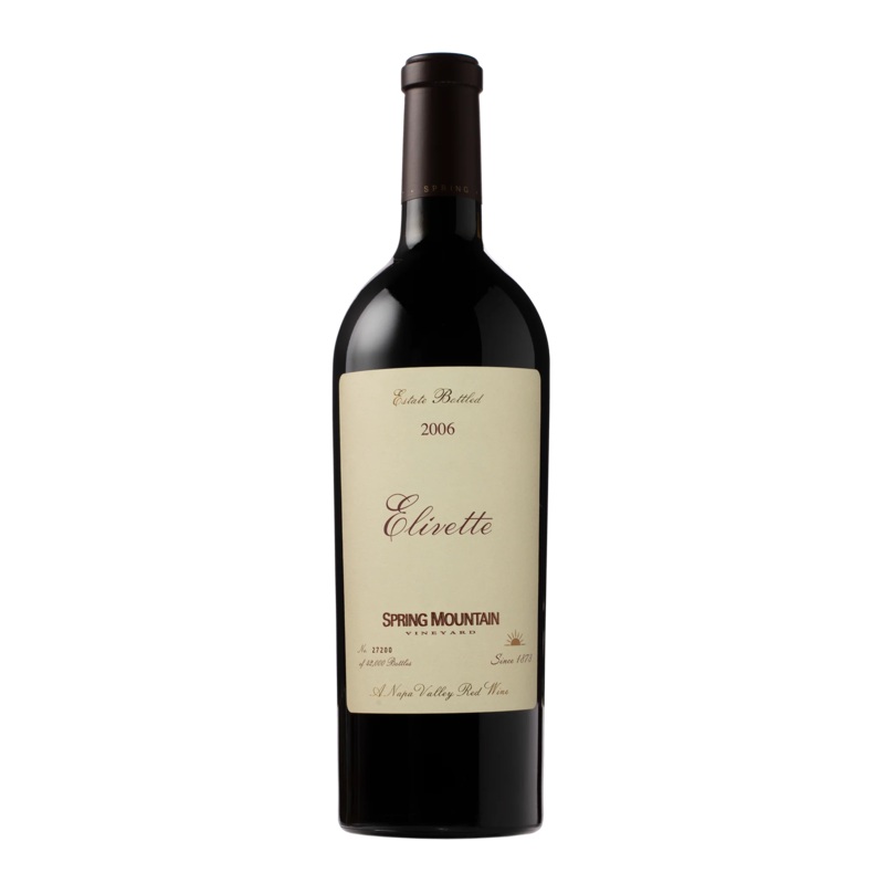 2006 Spring Mountain Vineyard Elivette Red Blend 750ml