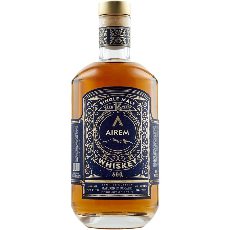 Airem Single Malt Whisky Matured In Px Casks 14 Yr 86 750ML
