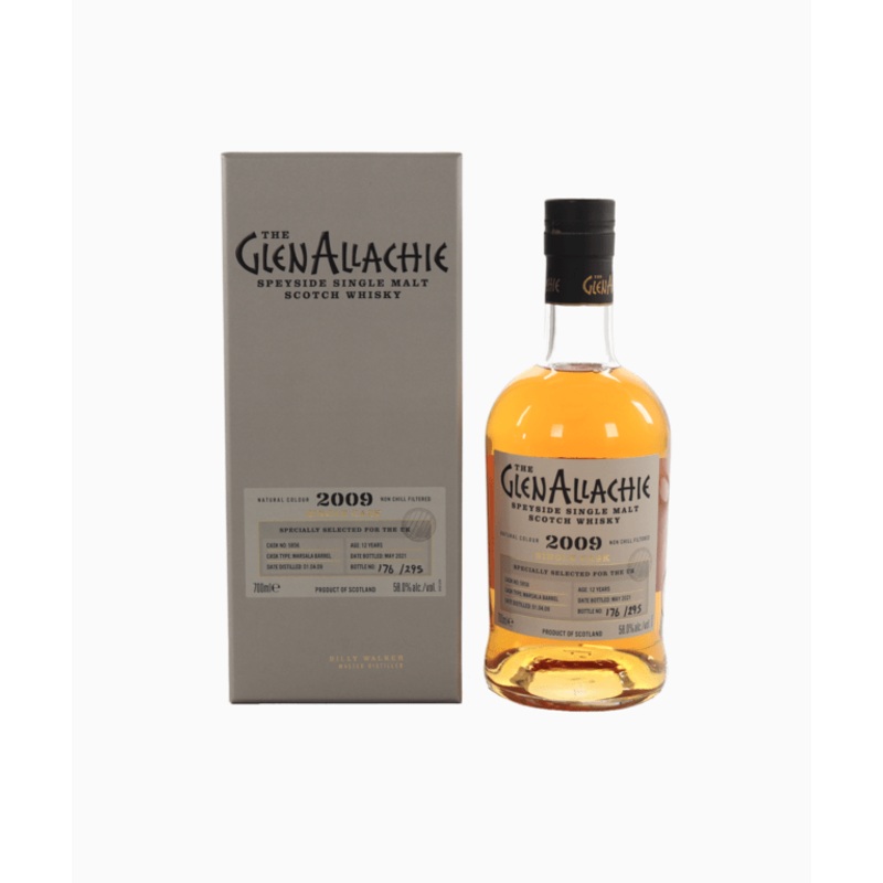 GlenAllachie – 12 Year Old (2009) Single Cask #5856 (Marsala Barrel)