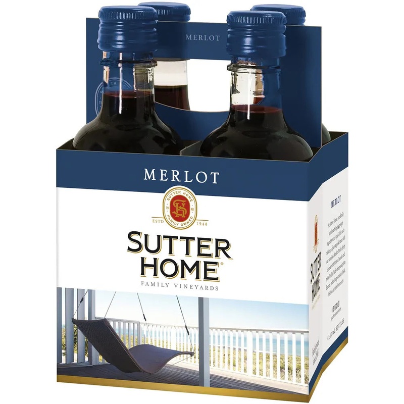 Sutter Home Merlot 4Pk