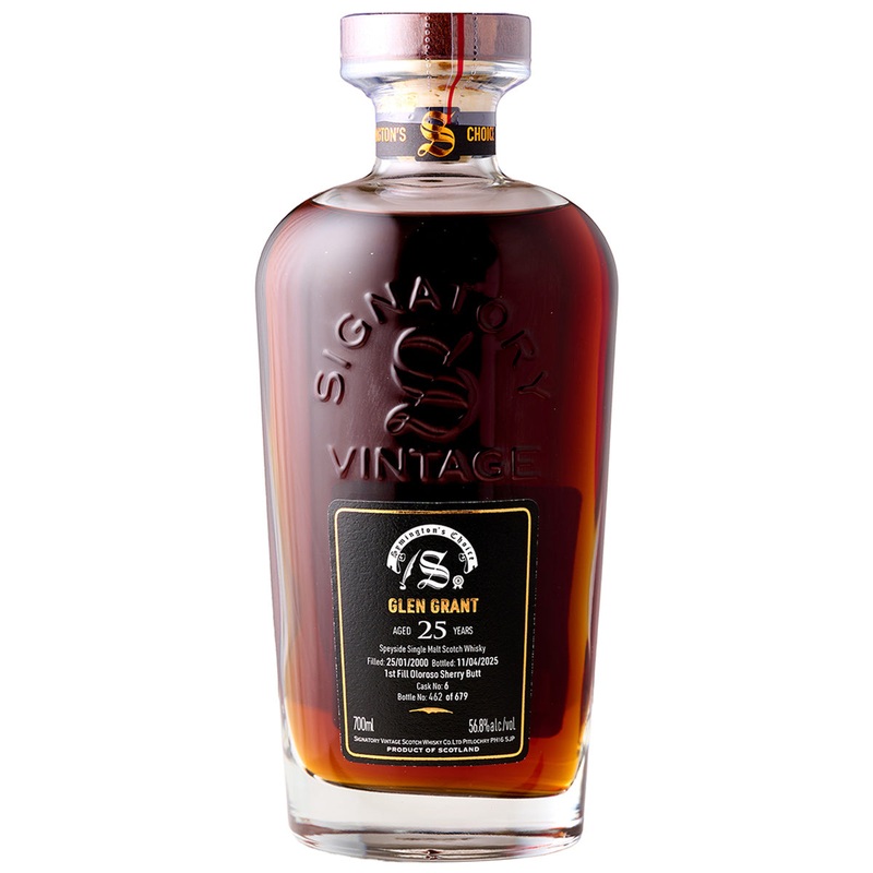 Glen Grant 25 Year Old Symingtons Choice Signatory