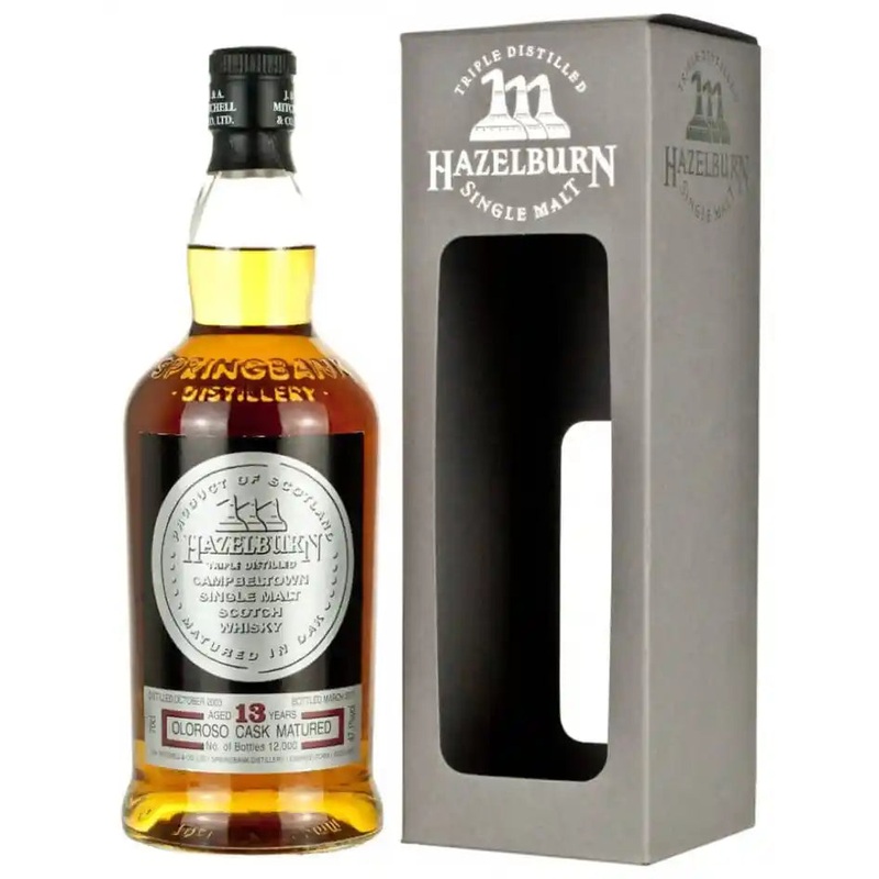 HAZELBURN 13 YR OLOROSSO