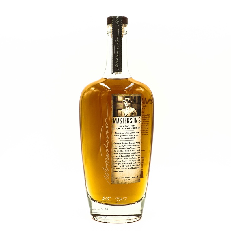 Mastersons 10 Year Rye