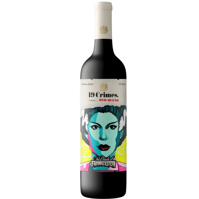19 CRIMES RED BLEND BRIDE OF FRANKENSTEIN