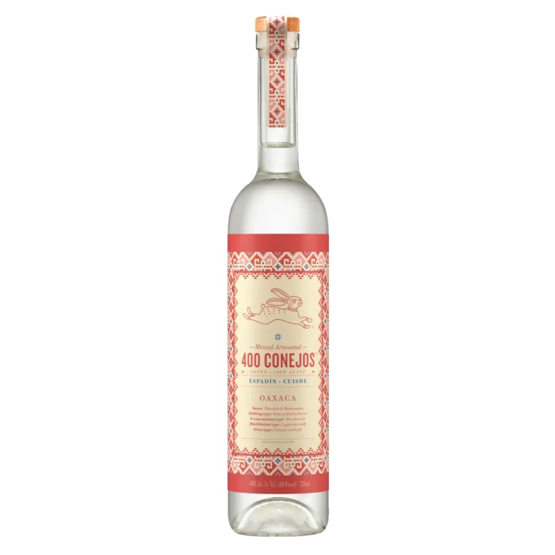 400 Conejos Mezcal Cuishe Joven 750ML